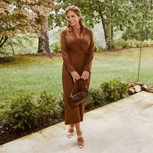 BEST DRESSED CHOCOLATE JUMPSUIT